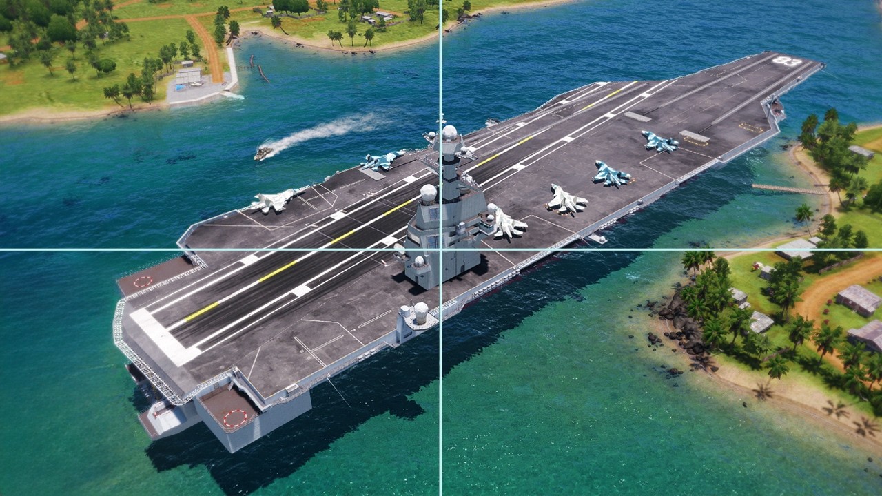 Ukraine's Naval Missile Division STRIKE Russian Aircraft Carrier with Anti-Boat Missiles