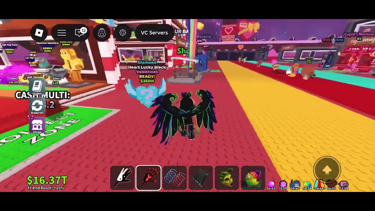 STEAL A BRAINROT ADMIN ABUSE: Valentine’s Day pt.1 playing with my subscriber!