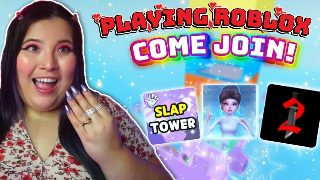 🔴 Roblox LIVE With Viewers 🦋✨ | Slap Towers → DTI → Variety