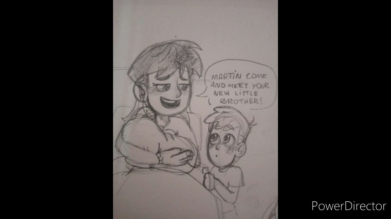 Wild Kratts Comic Drawing Young Martin & Baby Chris