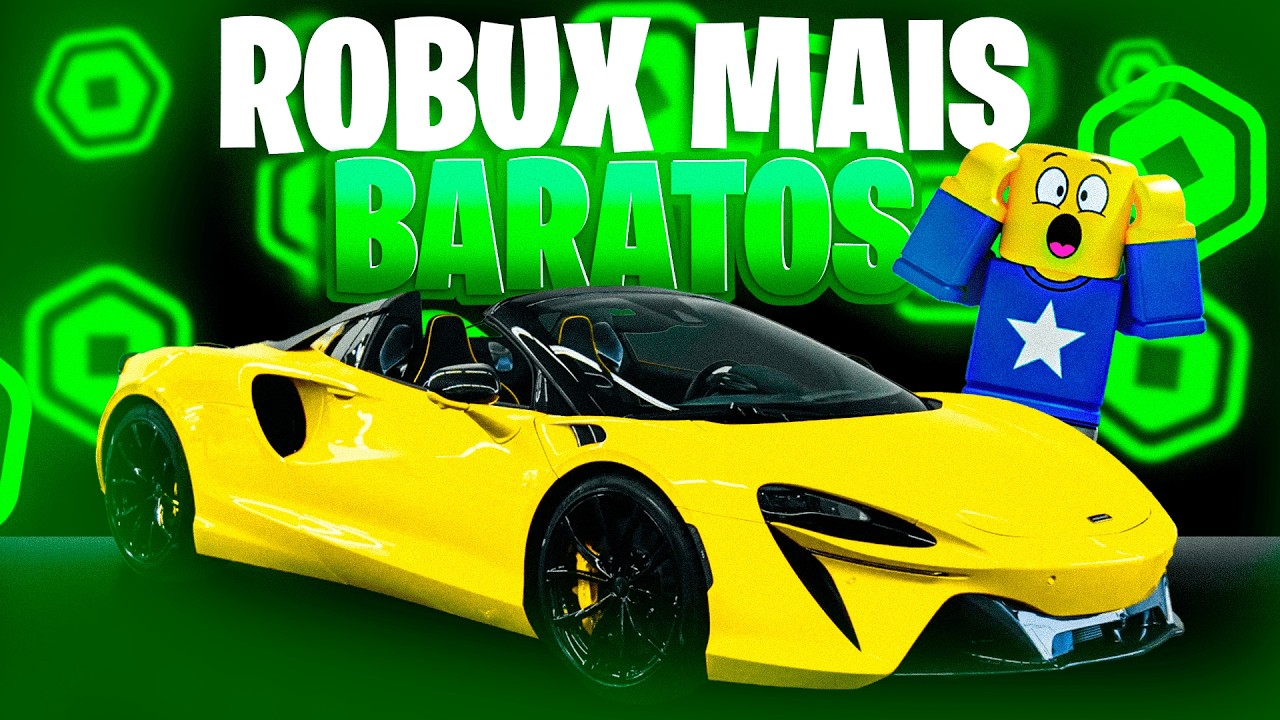 COMO COMPRAR ROBUX MAIS BARATOS EM 2025/2026 - SER&Aacute; QUE FUNCIONOU MESMO ??!