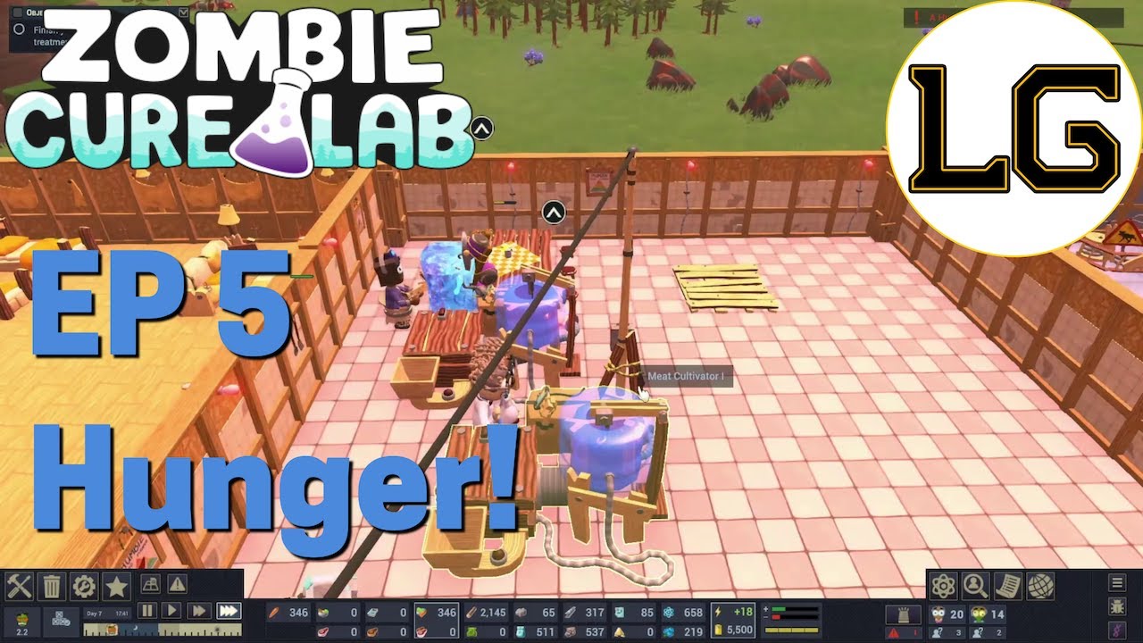 My Humbies Are Hungry! - Let's Play Zombie Cure Lab Ep 5