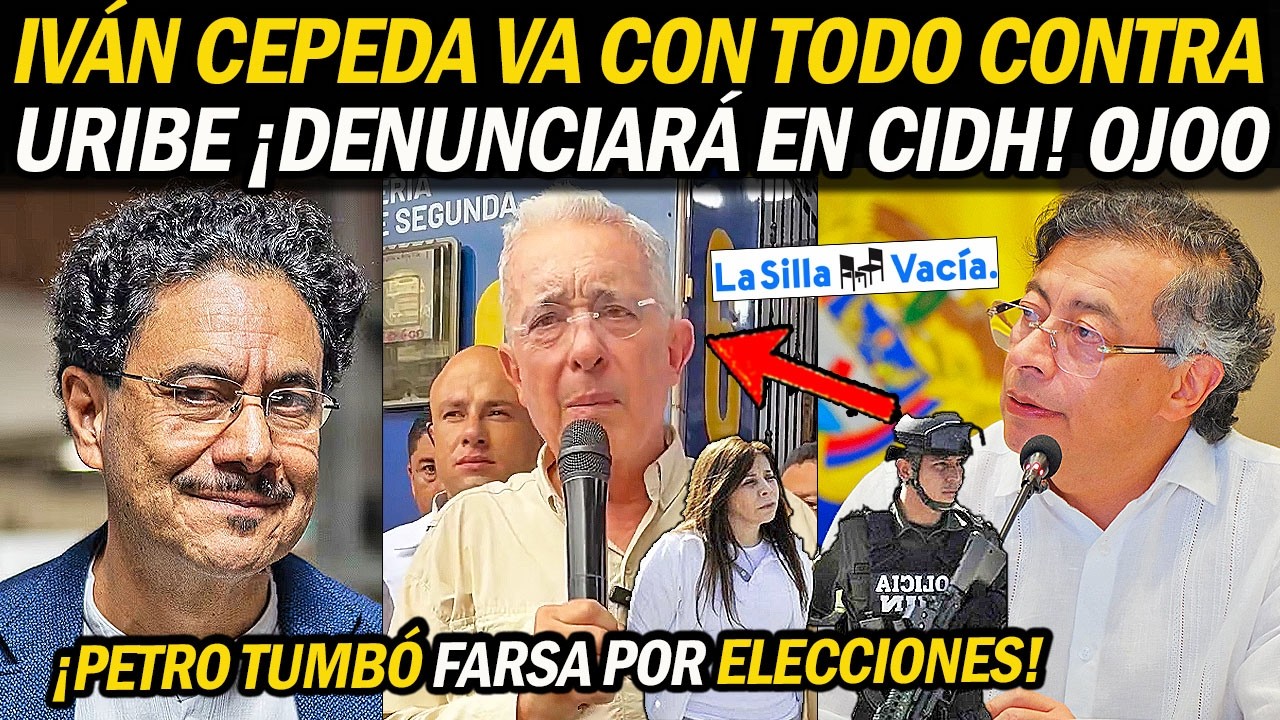 B0MBAZO! CEPEDA LLEVARÁ A URIBE ANTE JUSTICIA INTERNAL. Uribismo intenta ENCARCELARLO ¡Caen Medios!