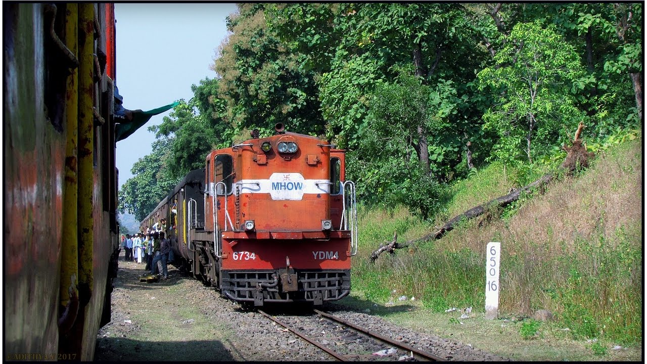 INDIAN RAILWAYS: A Mesmerizing Metre Gauge Train Journey Part 1- Akola-Khandwa via Dhulghat Spiral