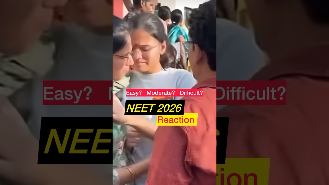 NEET 2026 Reaction 📚🔥 #study #motivation #neet2026 #neetexam #neetaspirants #neetreaction #neet