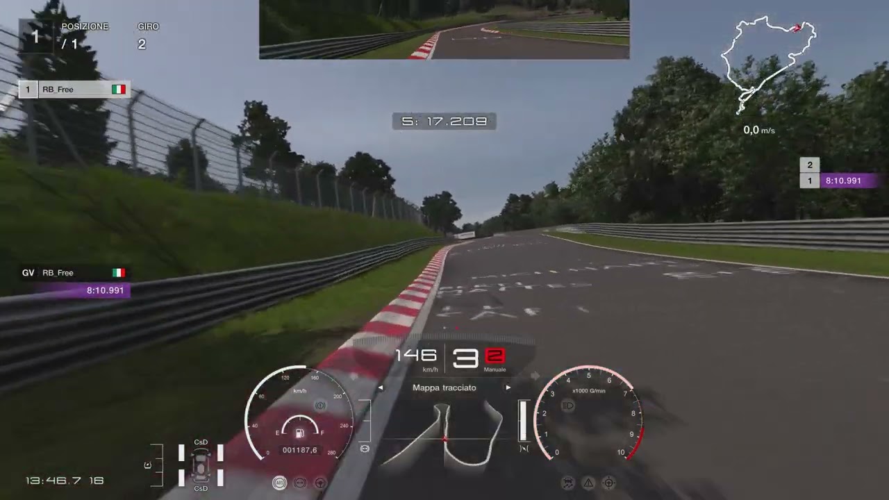 Gran Turismo 7 - Lap Time Challenge 24H Nurburgring Nordschleife 8:10.398 - Porsche 911 RSR onboard