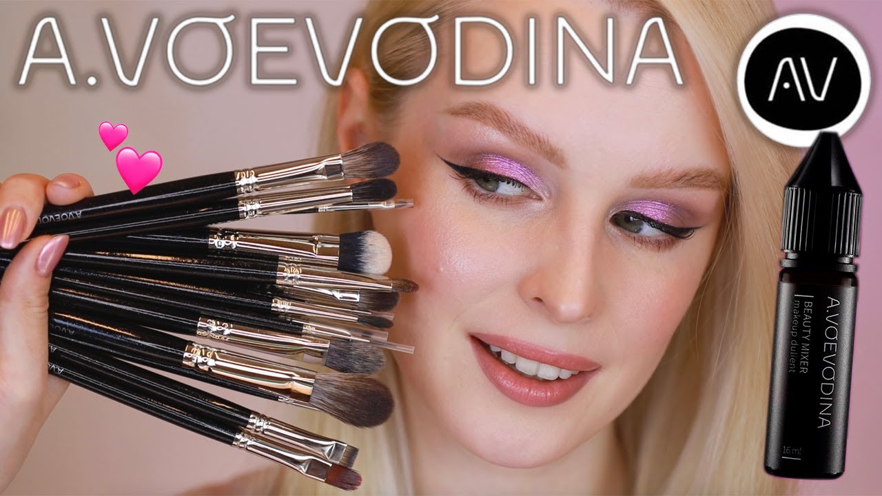 Обзор бренда A.VOEVODINA 🔥 Кисти для макияжа и бьюти миксер