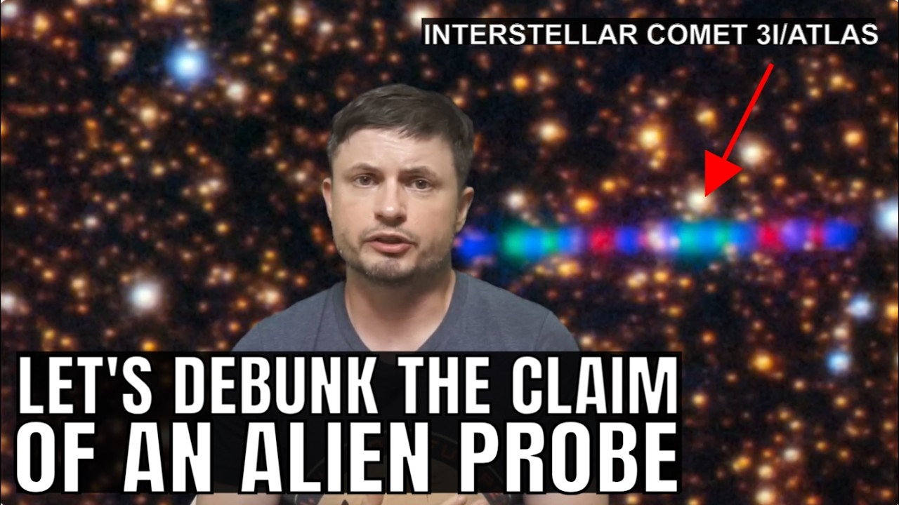 Alien Spaceship? Let's Debunk the Claims About the 3rd Interstellar Comet 3I/Atlas