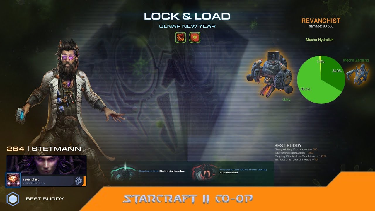 Ulnar New Year (Stetmann P2 Solo) - StarCraft II Co-op Mutation (Brutal)
