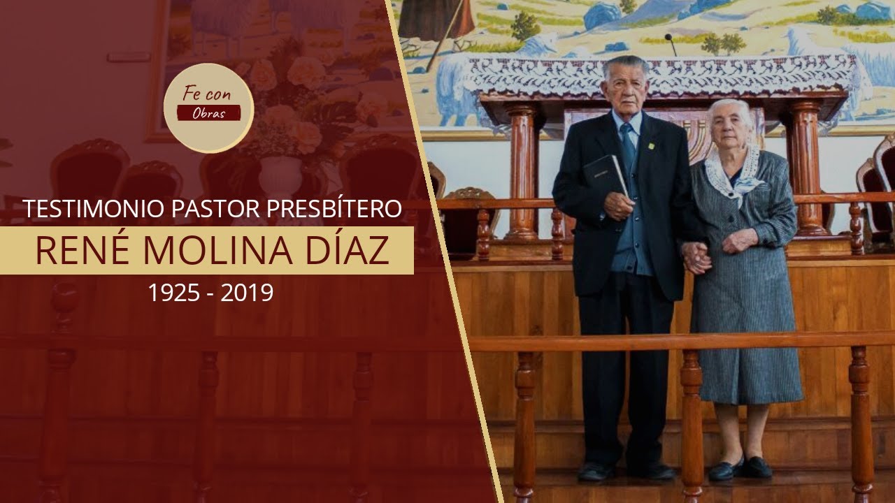 TESTIMONIO - PASTOR PRESBÍTERO RENÉ MOLINA | IEP