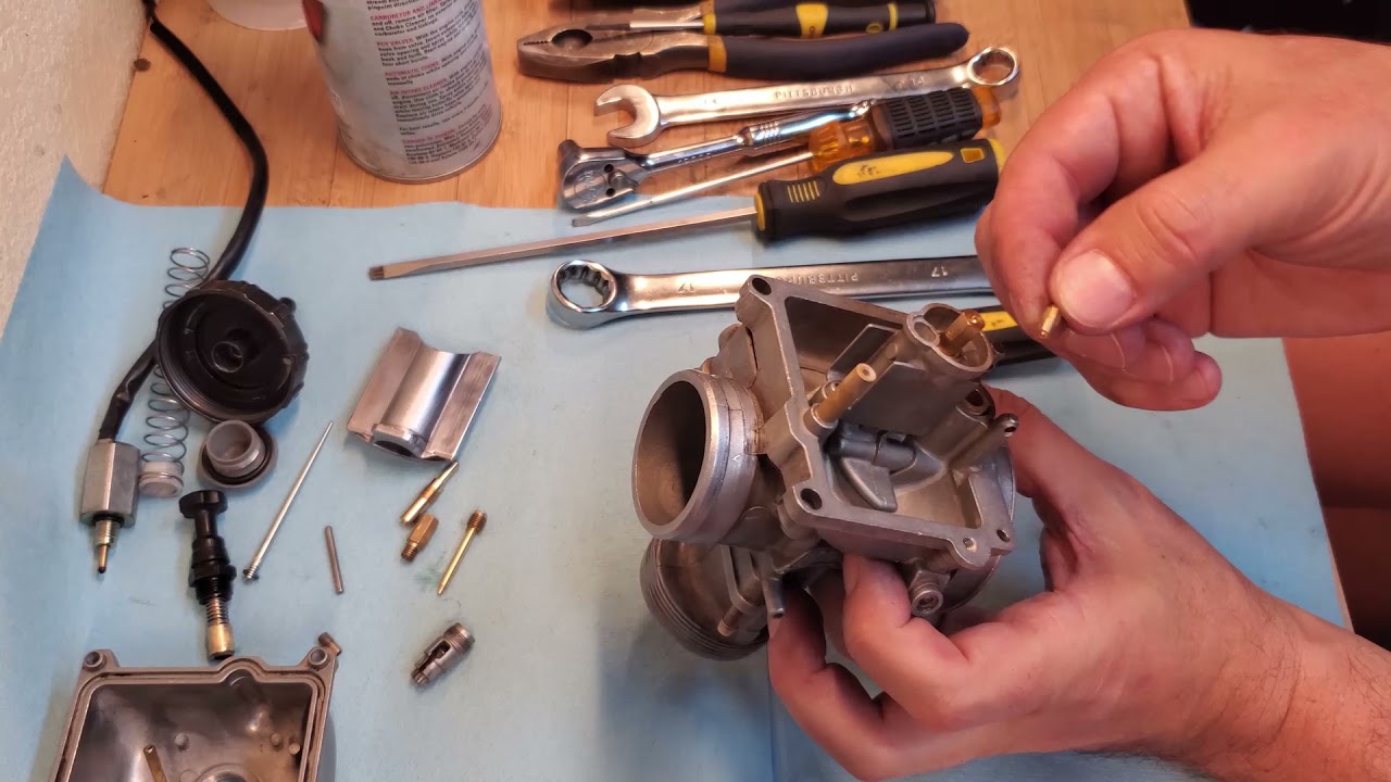 Carburador Keihin PWK 38 - 2 Tempos - Desmontagem e Kit de Reparo