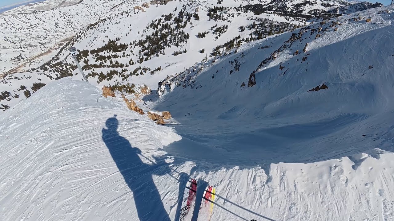 Skiing Main Chute at Alta! | February 2025