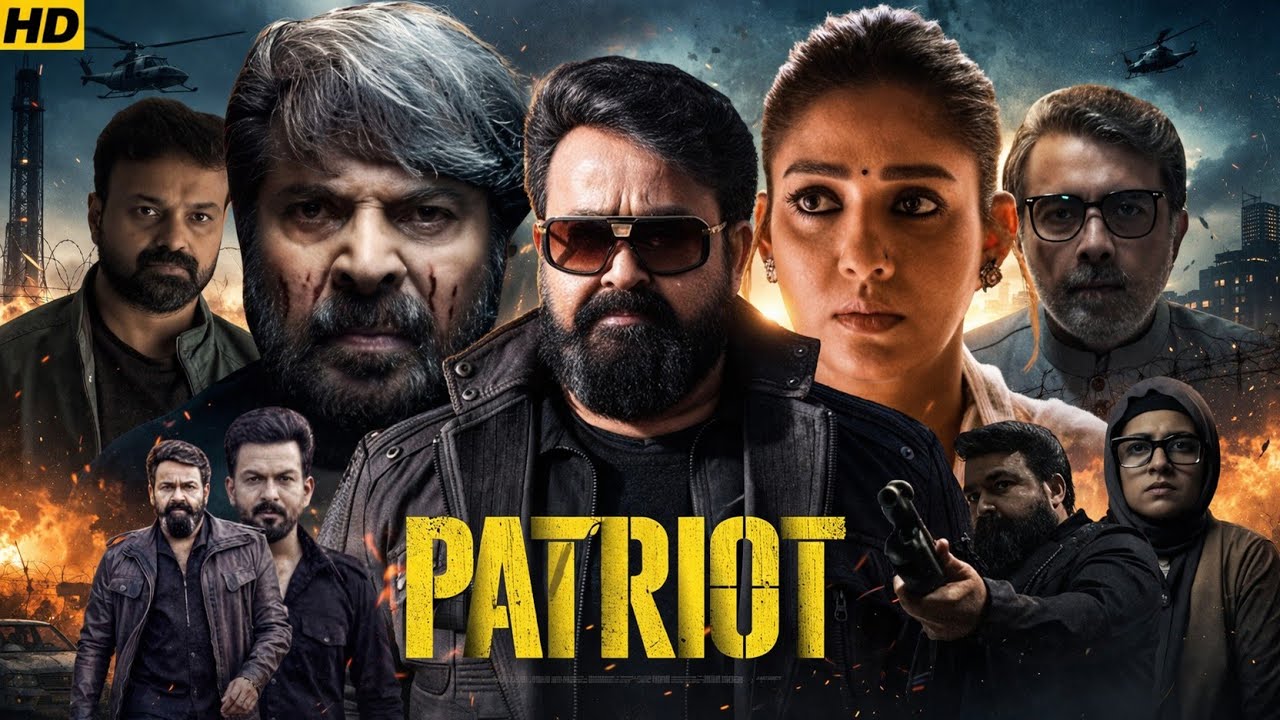 Patriot Malayalam (2026) Full Movie in Hindi Dubbed | Mammootty | Mohanlal | New Bollywood Movie 