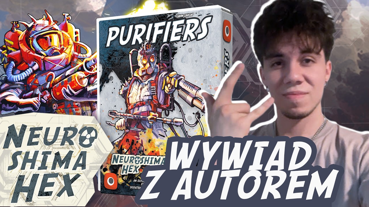 Neuroshima Hex: Wywiad z autorem armii Purifiers | Dzień Molocha 2026 | Portal Games