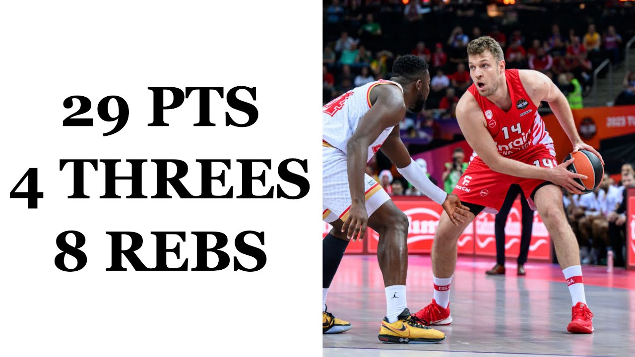 Sasha Vezenkov Highlights 29 pts, 4 threes, 8 rebs