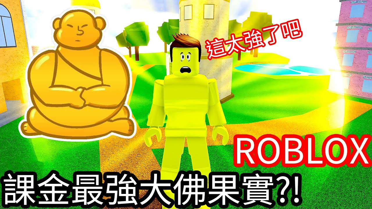 【Kim阿金】課金最強大佛果實 真的能力很強大!?《ROBLOX》blox fruits