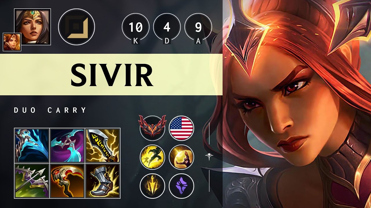 Sivir ADC vs Syndra: Unstoppable - NA Grandmaster Patch 14.21