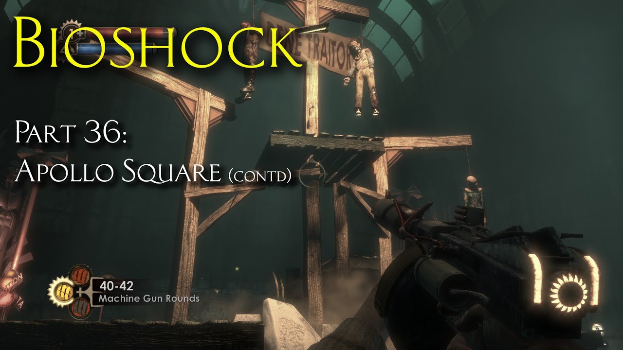 Bioshock | Blind Playthrough | Apollo Square Part 2