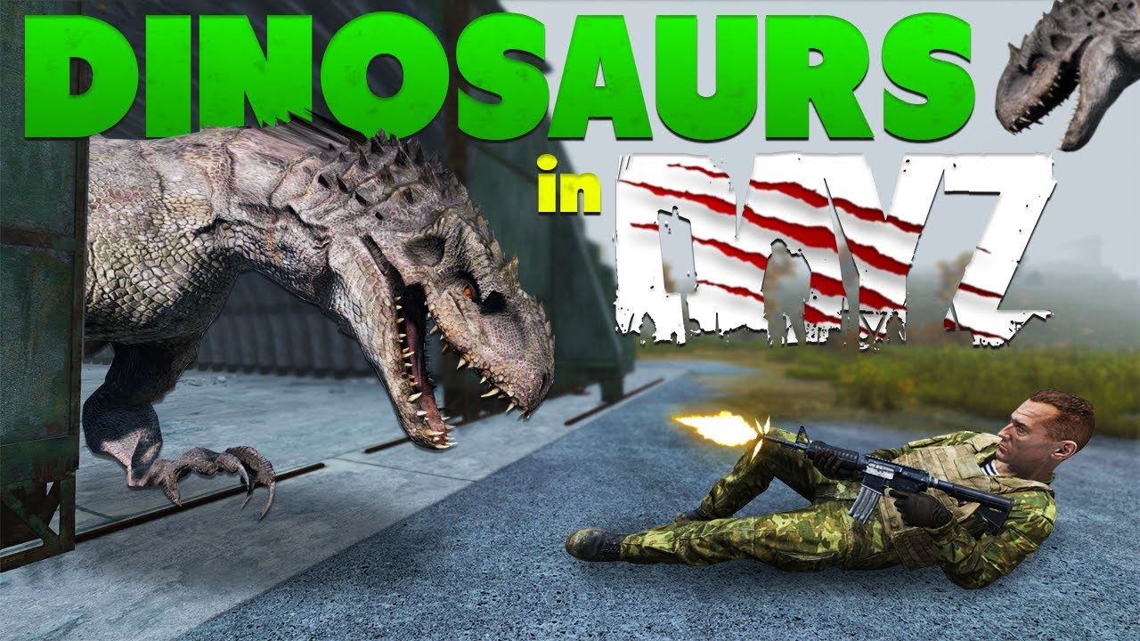 HUNTING the TERRIFYING NEW DINOSAURS in DayZ!