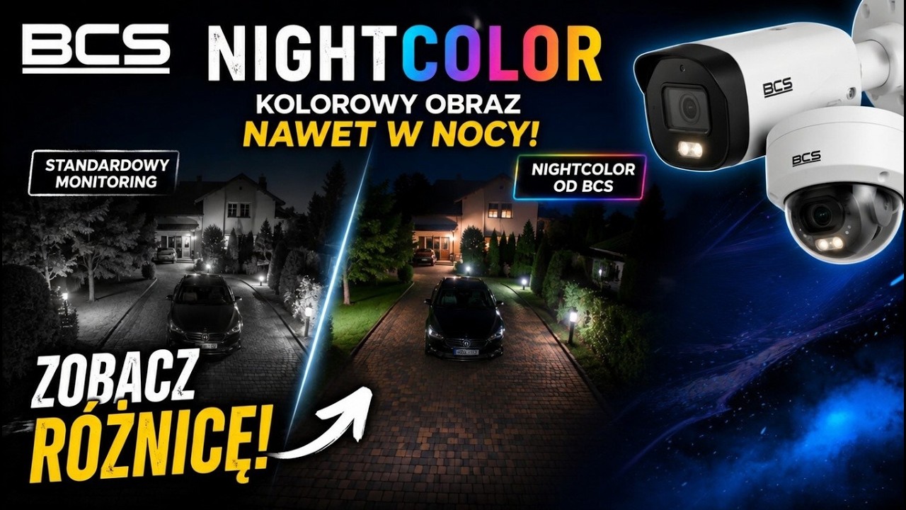 NightColor od BCS &mdash; bezpieczeństwo w nowym świetle 💡