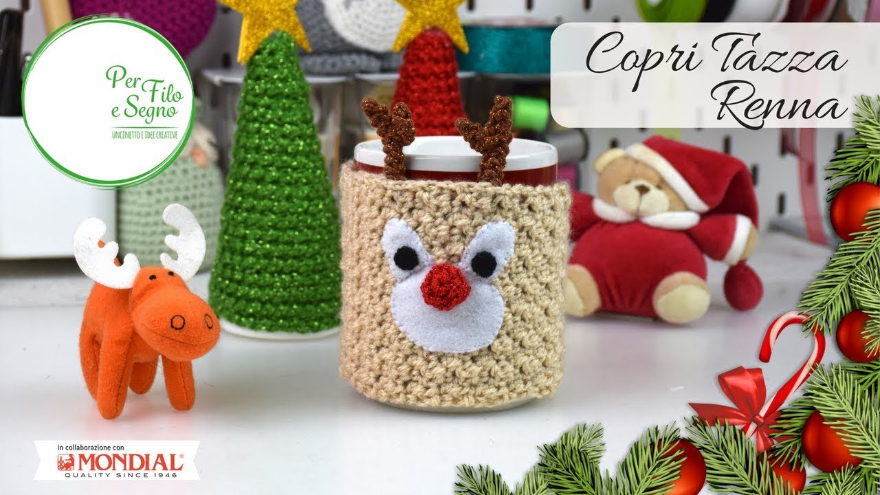 Speciale Natale - Copri Tazza Renna