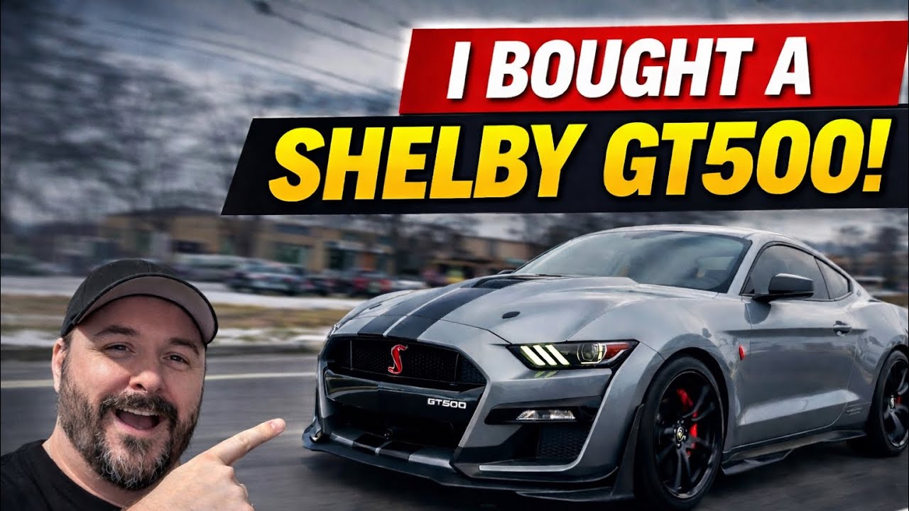 Я наконец-то купил Shelby GT500 20+ (это просто невероятно!)