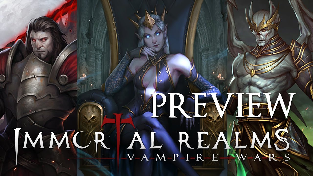 Immortal Realms: Vampire Wars Preview (Turn-Based Strategy)