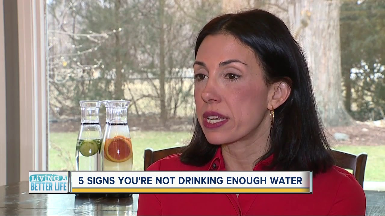 Five signs you're not drinking enough water