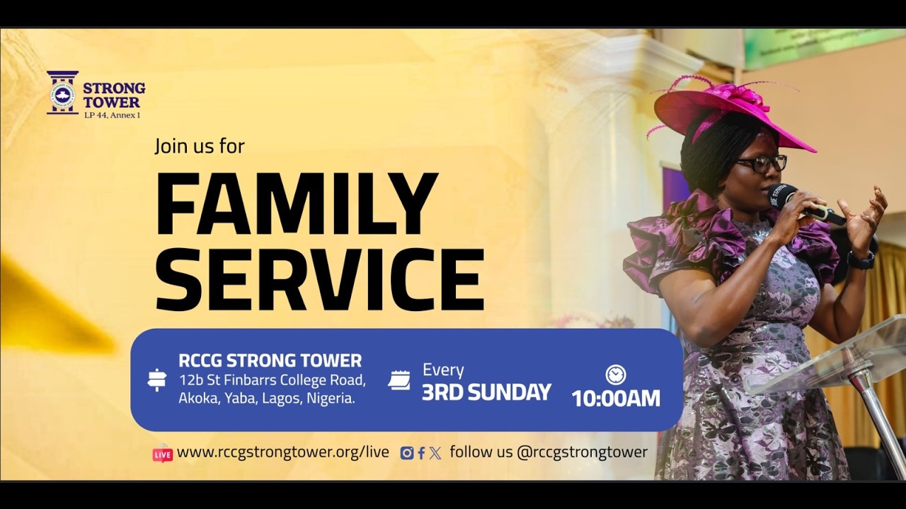 FAMILY SERVICE | 15TH FEBRUARY  2026