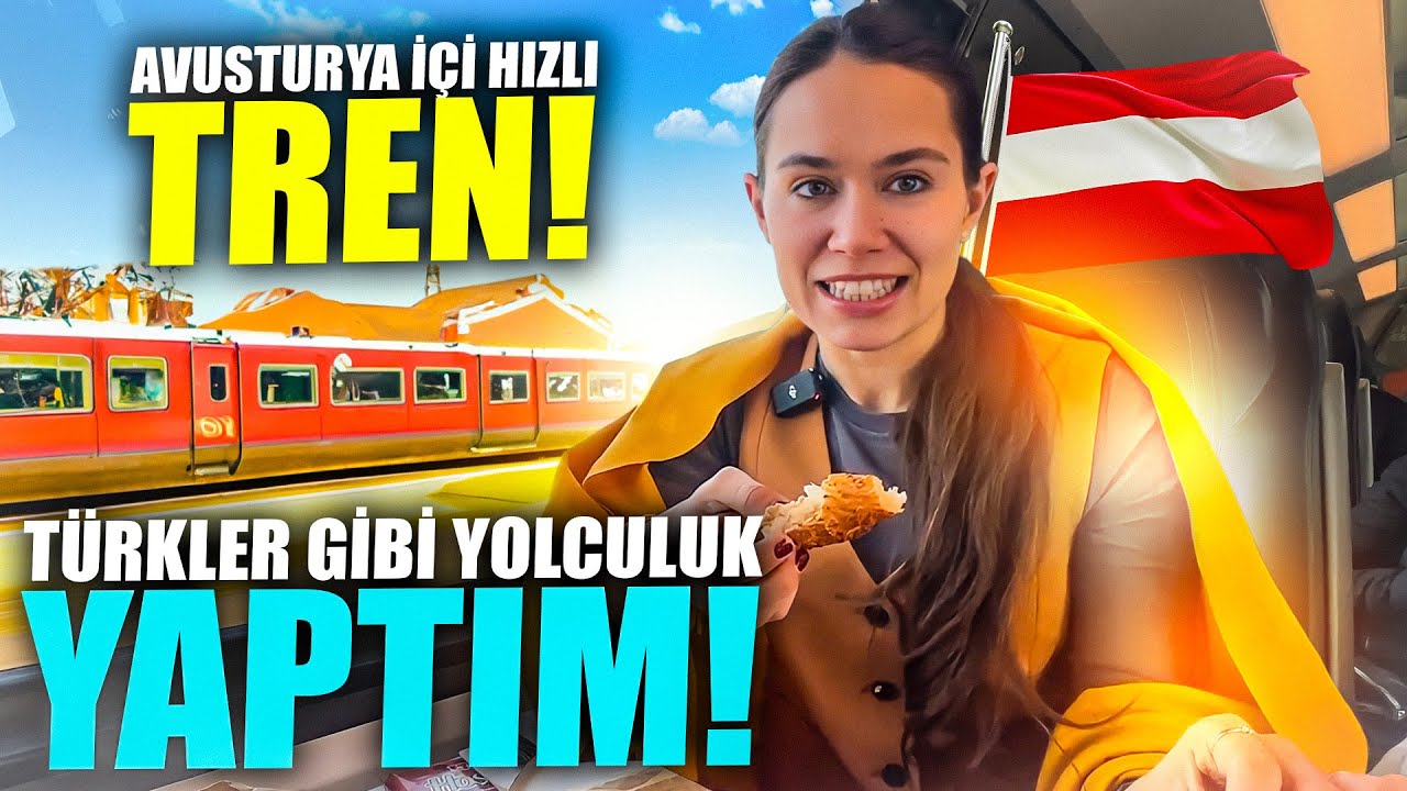 AVUSTURYA’YI TREN İLE GEZDİM: VİYANA’DAN ALP DAĞLARINA MUHTEŞEM BİR YOLCULUK 🚆🏔️