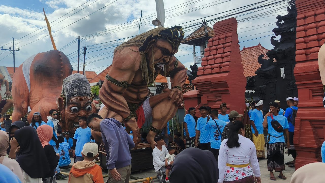 Ogoh ogoh Lamongan, dalam rangka memperingati hari besar umat hindu di desa pancasila #ogohogoh2026