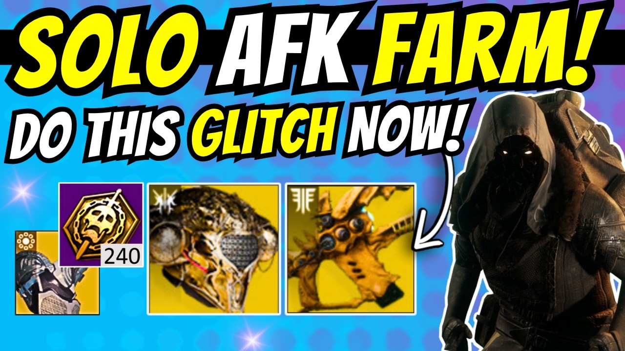 XUR сообщает о баге для одиночной игры в режиме AFK! (Получите 1000 голосов + фарм трофеев в рейд...