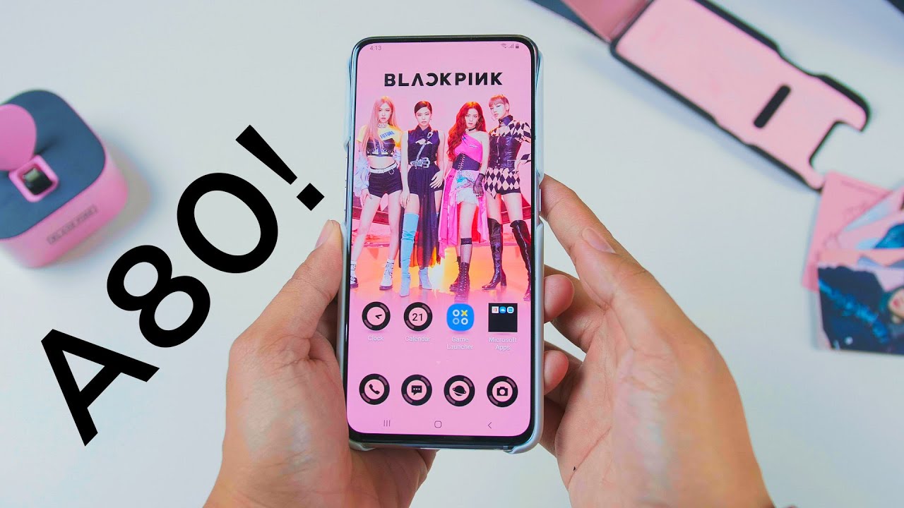 Samsung Galaxy A80 | Unboxing Galaxy Friends X BLACKPINK dan Tes Video!