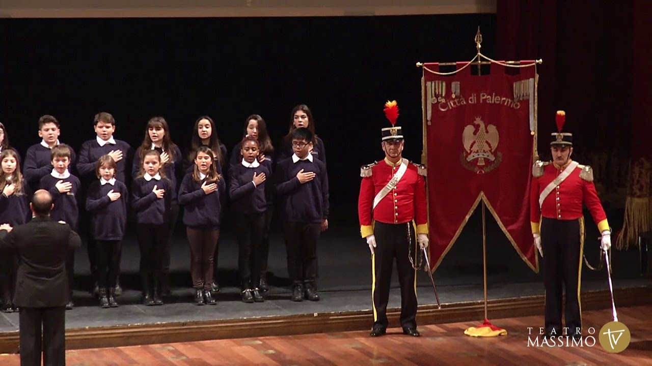 Inno nazionale - Coro Arcobaleno e Voci bianche