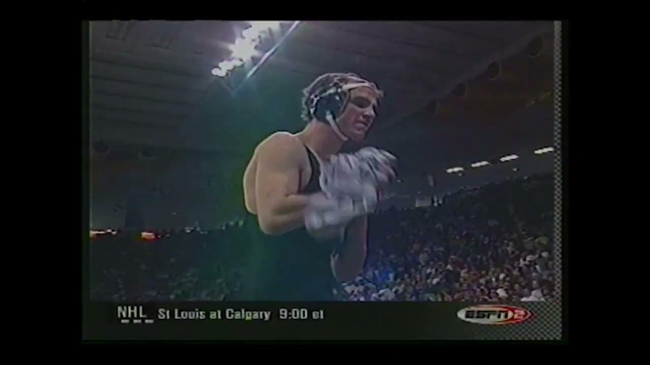 NCAA 2001 125LB FINAL STEPHEN ABAS FRESNO STATE VS JODY STRITTMAYER IOWA