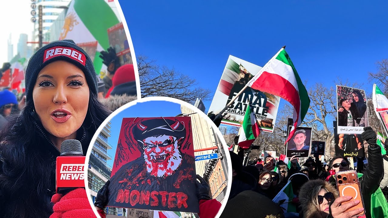 Up to 200,000 march for Iran in Toronto—police report zero incidents