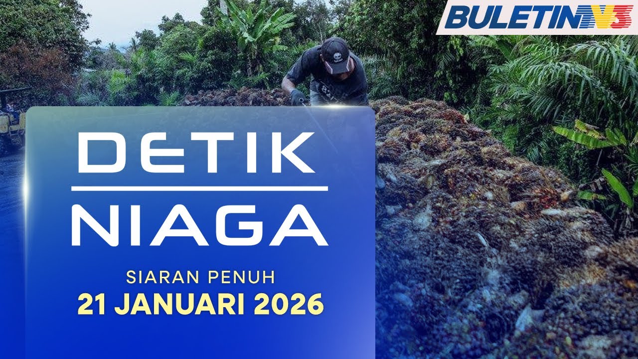 Harga Minyak Sawit Stabil, Melebihi RM4,000 Satu Tan Pada Januari | Detik Niaga, 21 Januari 2026