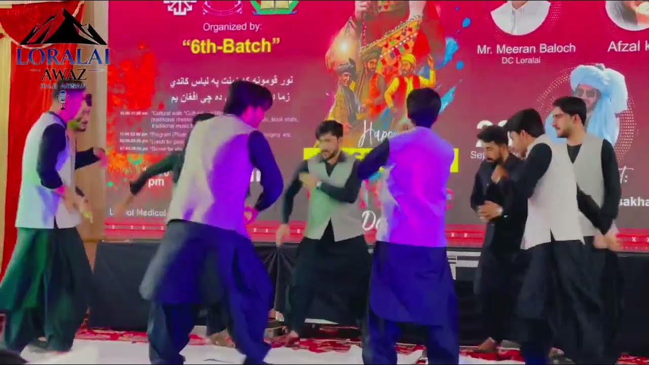 Pashtoon Cultural Attan 😘🌹 | Traditional Dance at Medical College | Pashto Culture 2025
