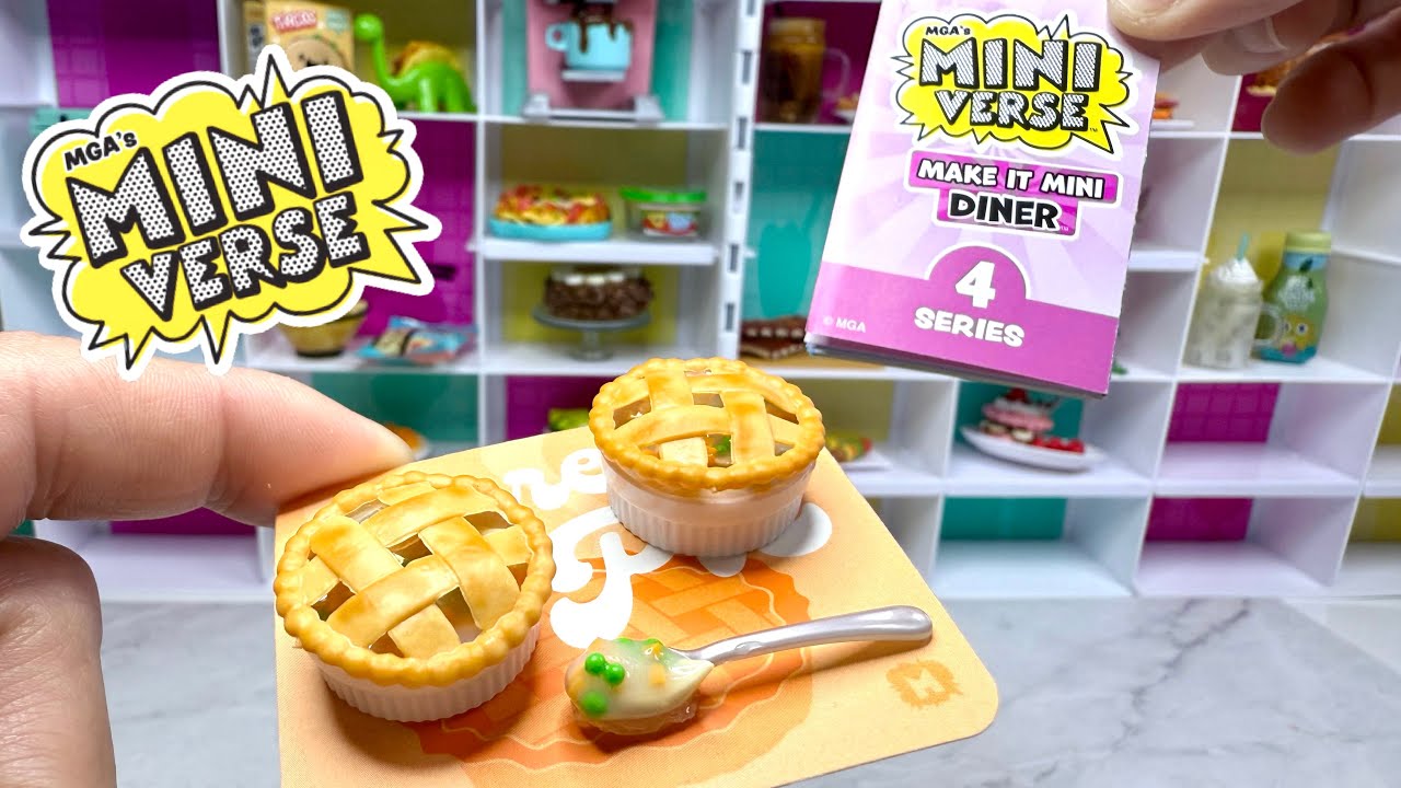 NEW *MINIVERSE* DINER SERIES 4 - CHICKEN POT PIES 🥧