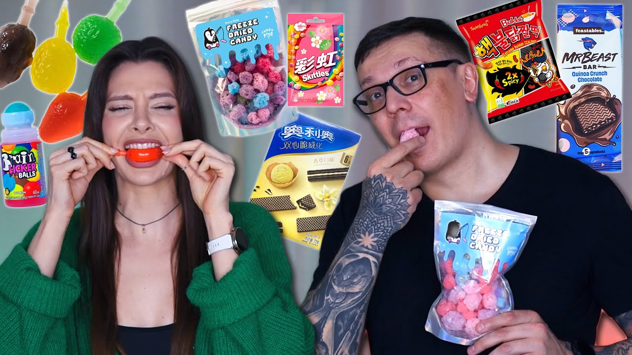 Wielki test viralowych zagranicznych słodyczy 🍭