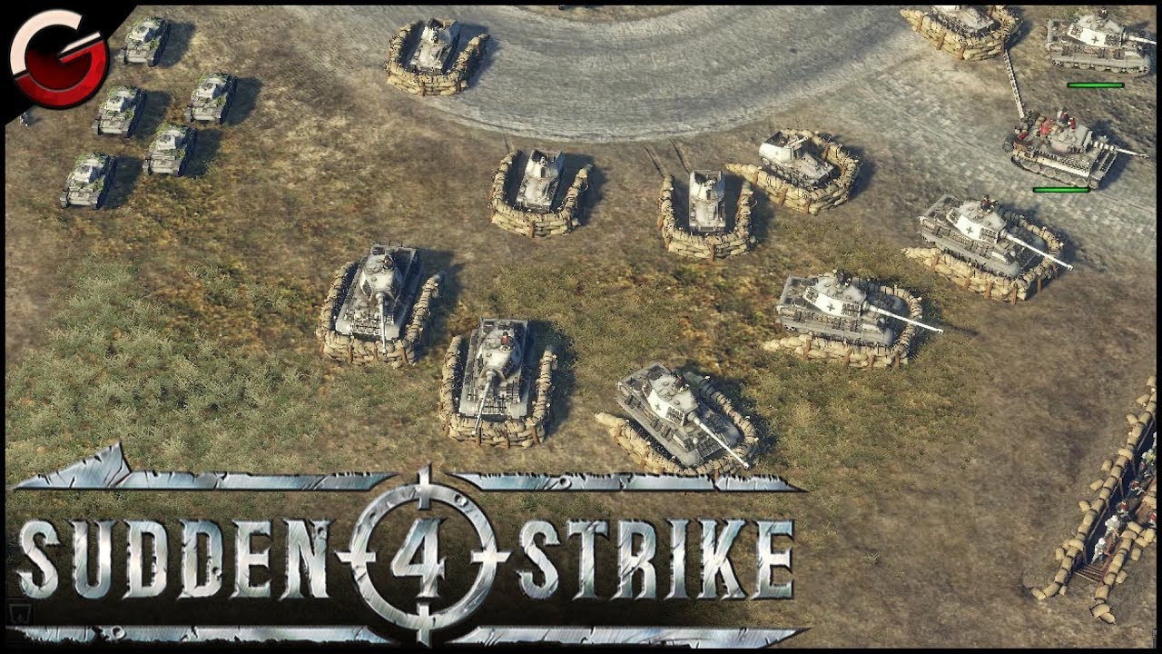 HOW TO BUILD A GOOD DEFENSE! 1vs1 Multiplayer Online Battle | Sudden Strike 4 Gameplay