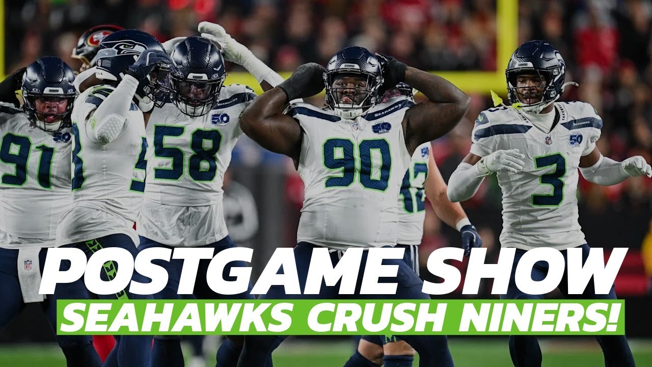 POSTGAME SHOW: Seahawks EMBARRASS 49ers, Earn Top Seed