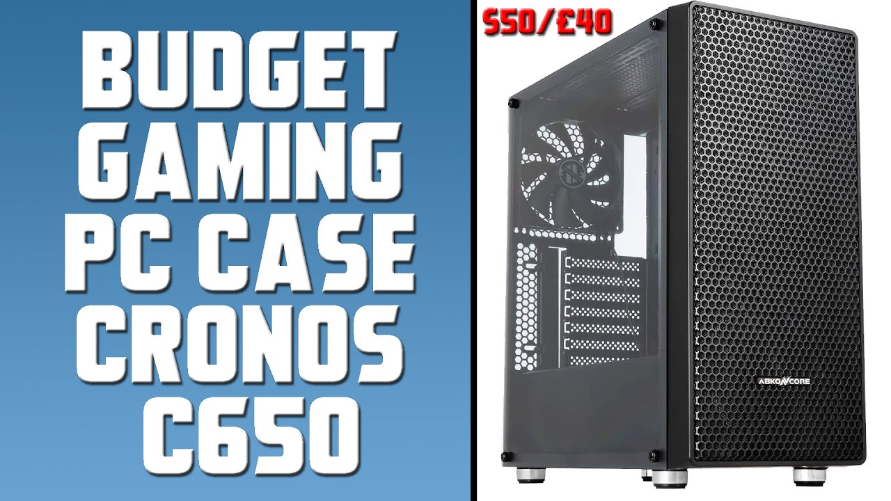 Бюджетный корпус для игрового ПК | ABKONCORE Cronos C650