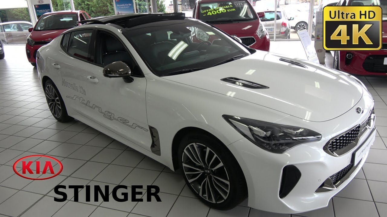 KIA stinger 2.2 CRDI GT LINE premium 200ch [UHD 4K]