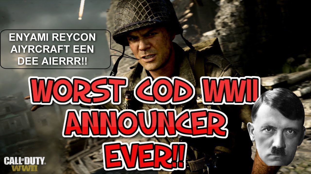 Worst German COD WW2 Announcer EVER!!