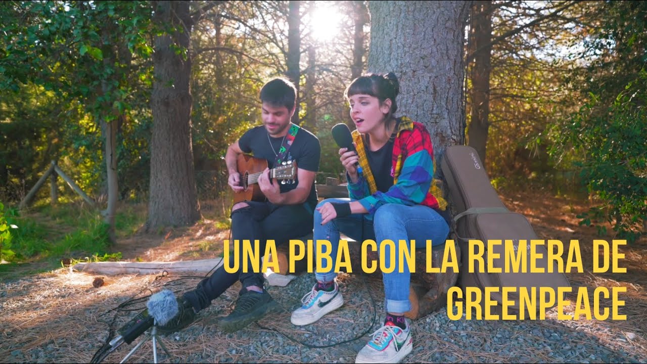 Una piba con la remera de greenpeace - Vale Acevedo Ft. Nacho Loza (Cover Redondos)