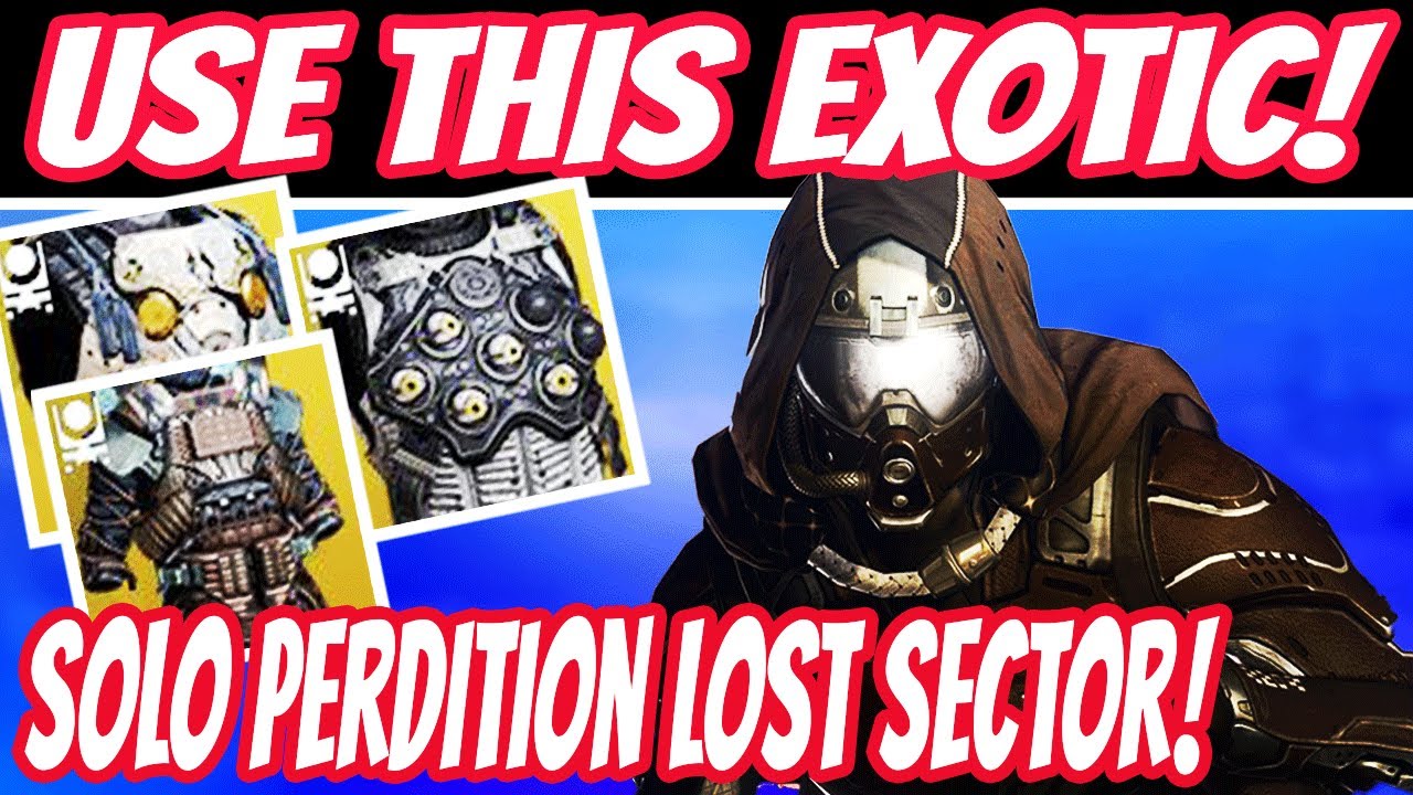 EXOTIC FARM! Solo Chosen Perdition Lost Sector Legend/Master Guide & Build! Try This Exotic For It!