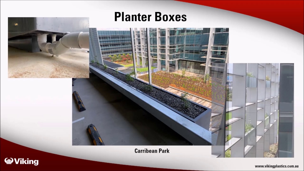 Viking Plastics Bespoke Planter Boxes & Garden Liners for Water Sensitive Urban Design-V2