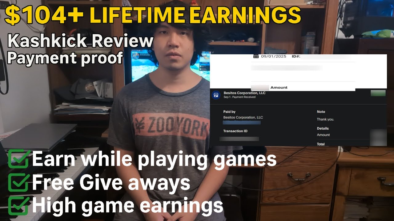 Kashkick 2025 Review + $104 Lifetime Earnings & Payment Proof