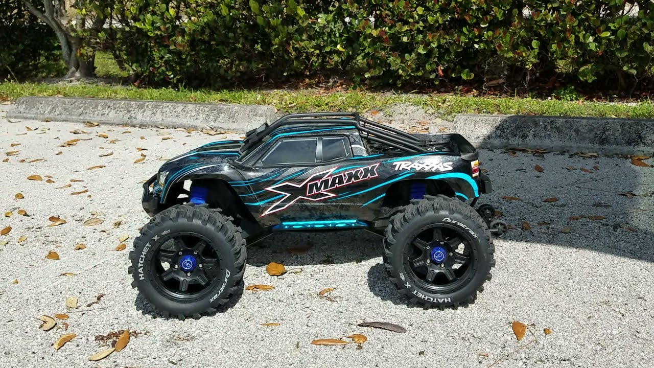 Xmaxx speed run on 54 spur 17 pinion